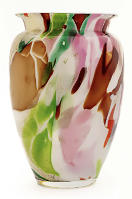 Mondgeblazen Vaas – Color Splash