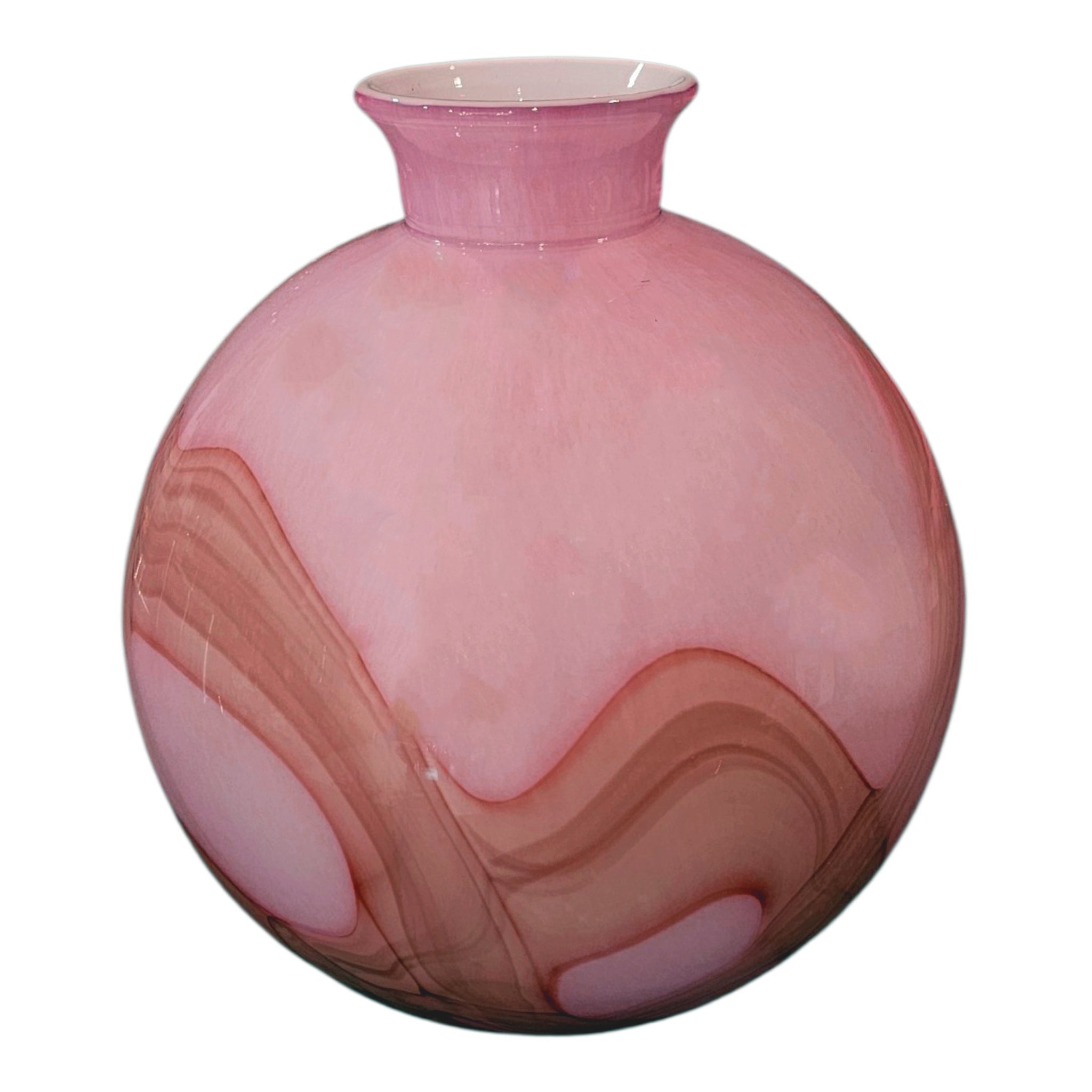 Mondgeblazen Vaas – Pink