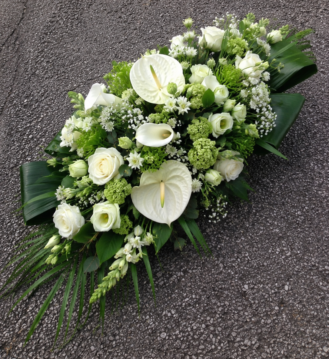 Langwerpig bloemstuk - LA02