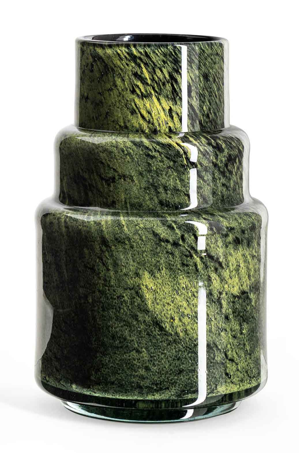 Mondgeblazen Vaas – Green