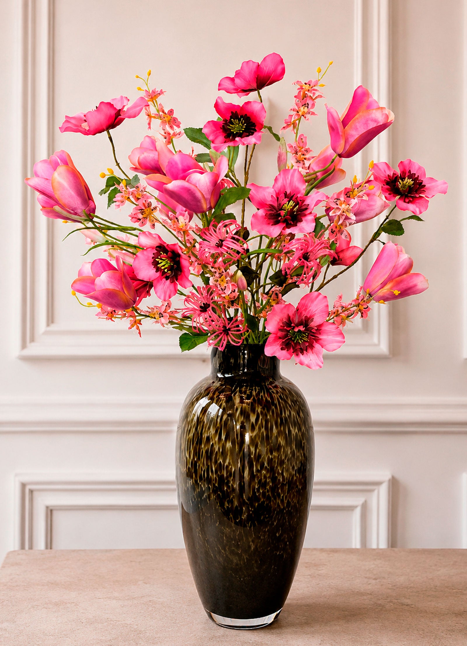 Zijden Boeket – Rosé Royale