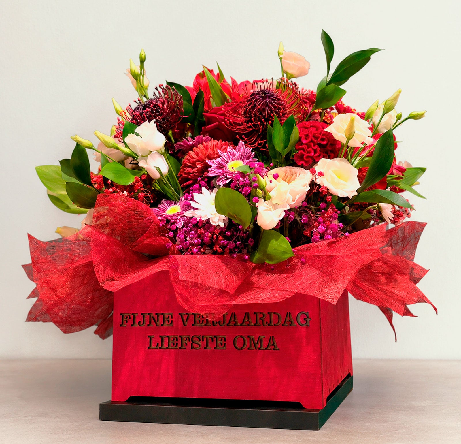 Gepersonaliseerde bloemenbox - een uniek en persoonlijk cadeau