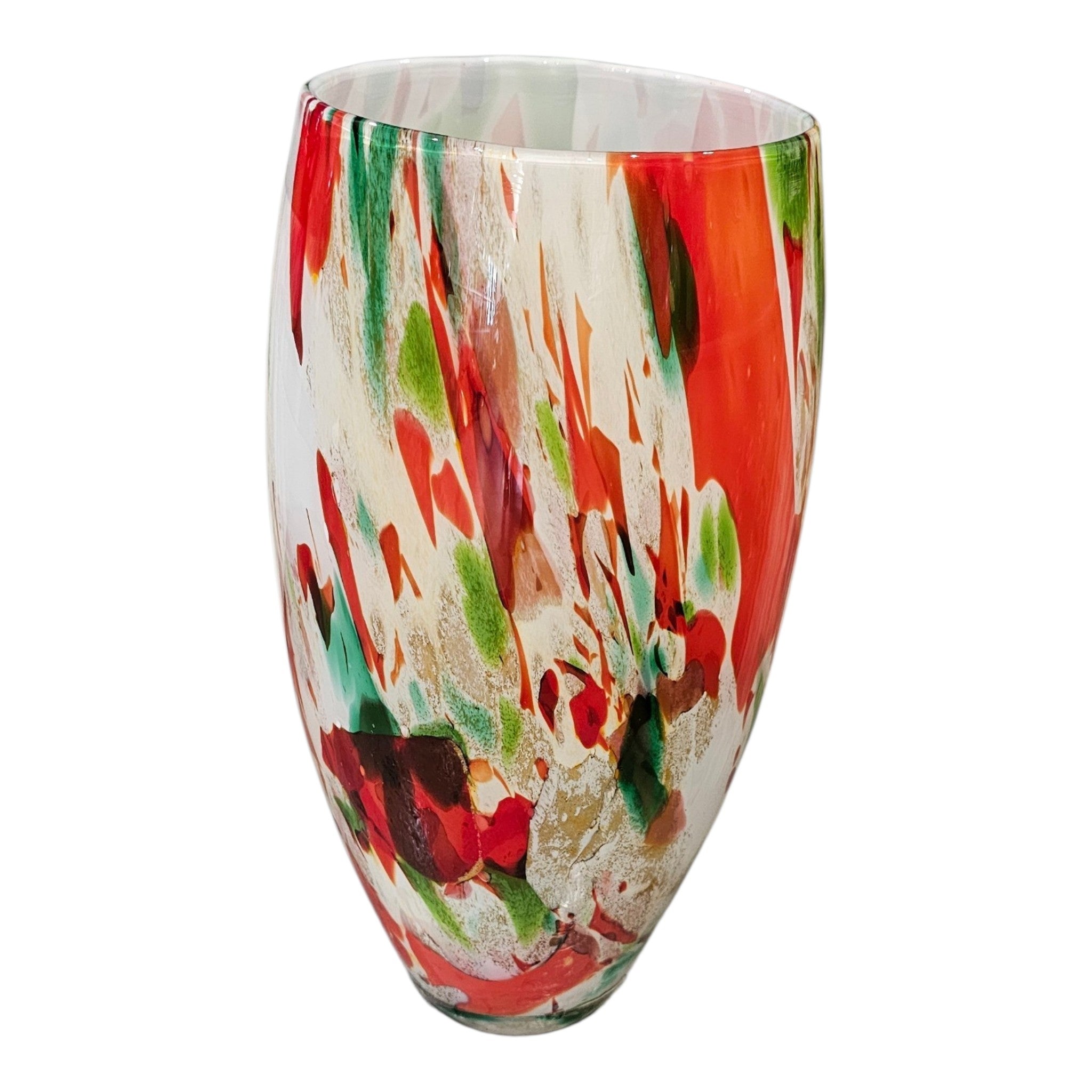 Mondgeblazen Vaas – Color Splash