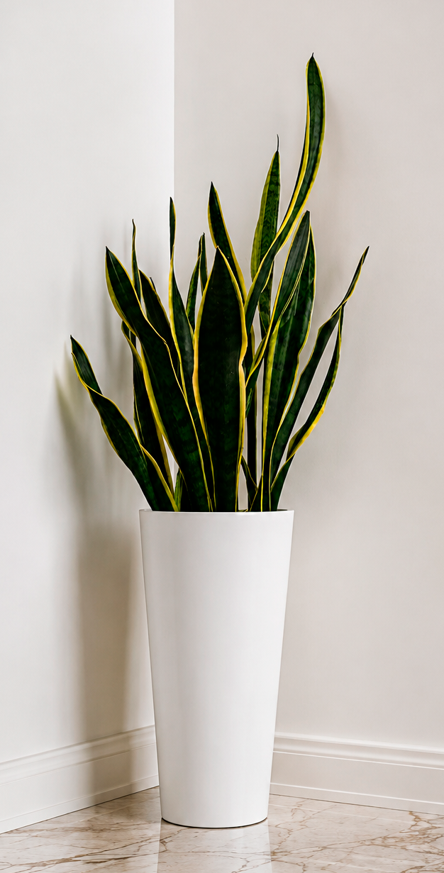 Sansevieria met Pot