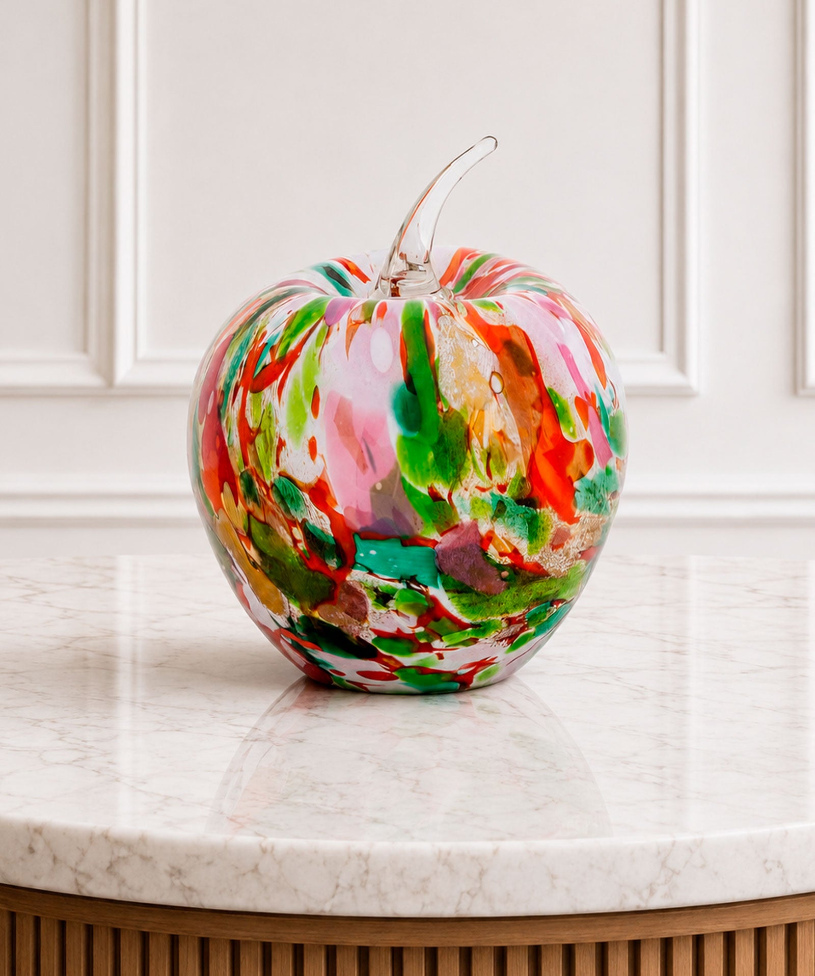 Mondgeblazen Glazen Appel