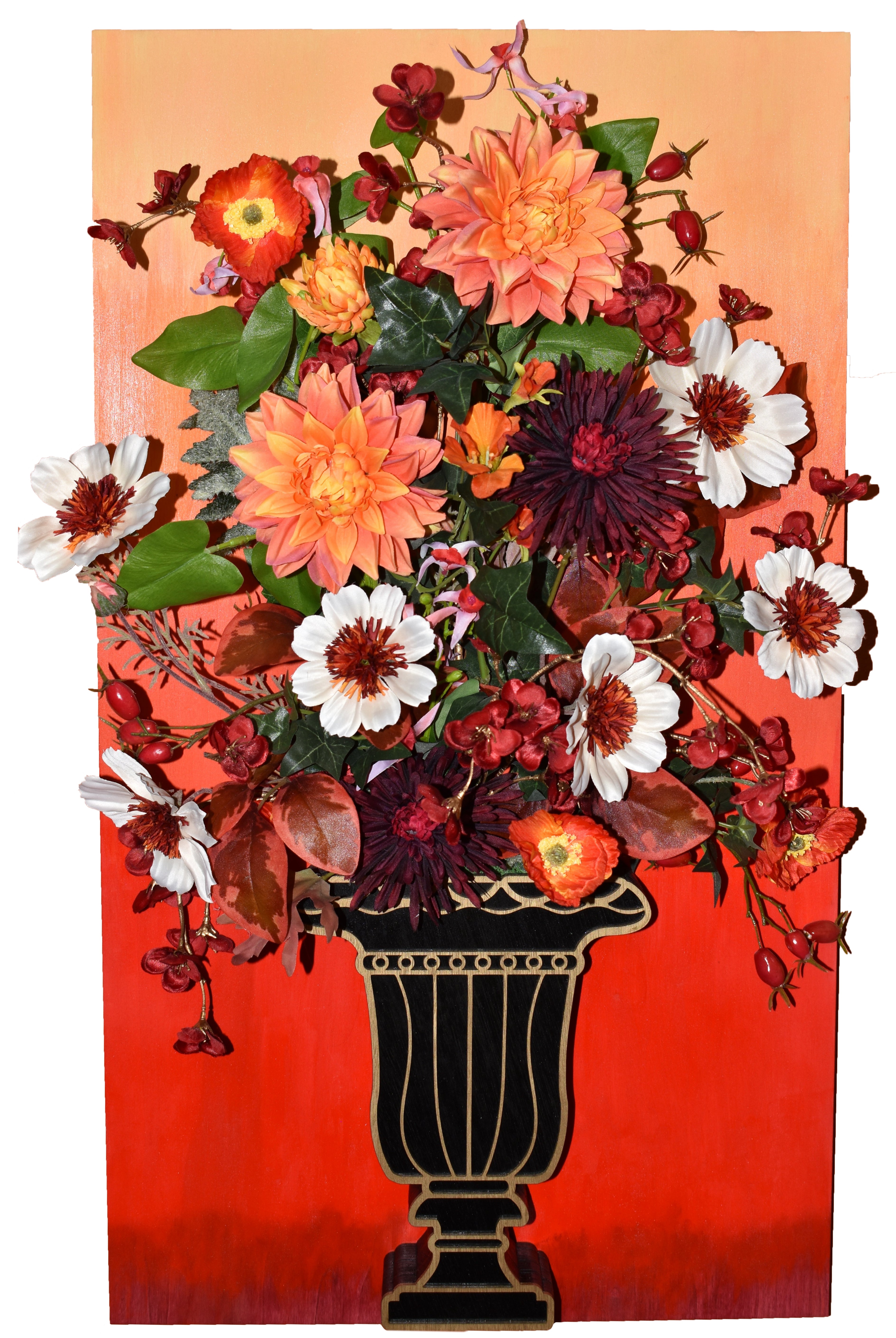 FLORAL RELIEF ART