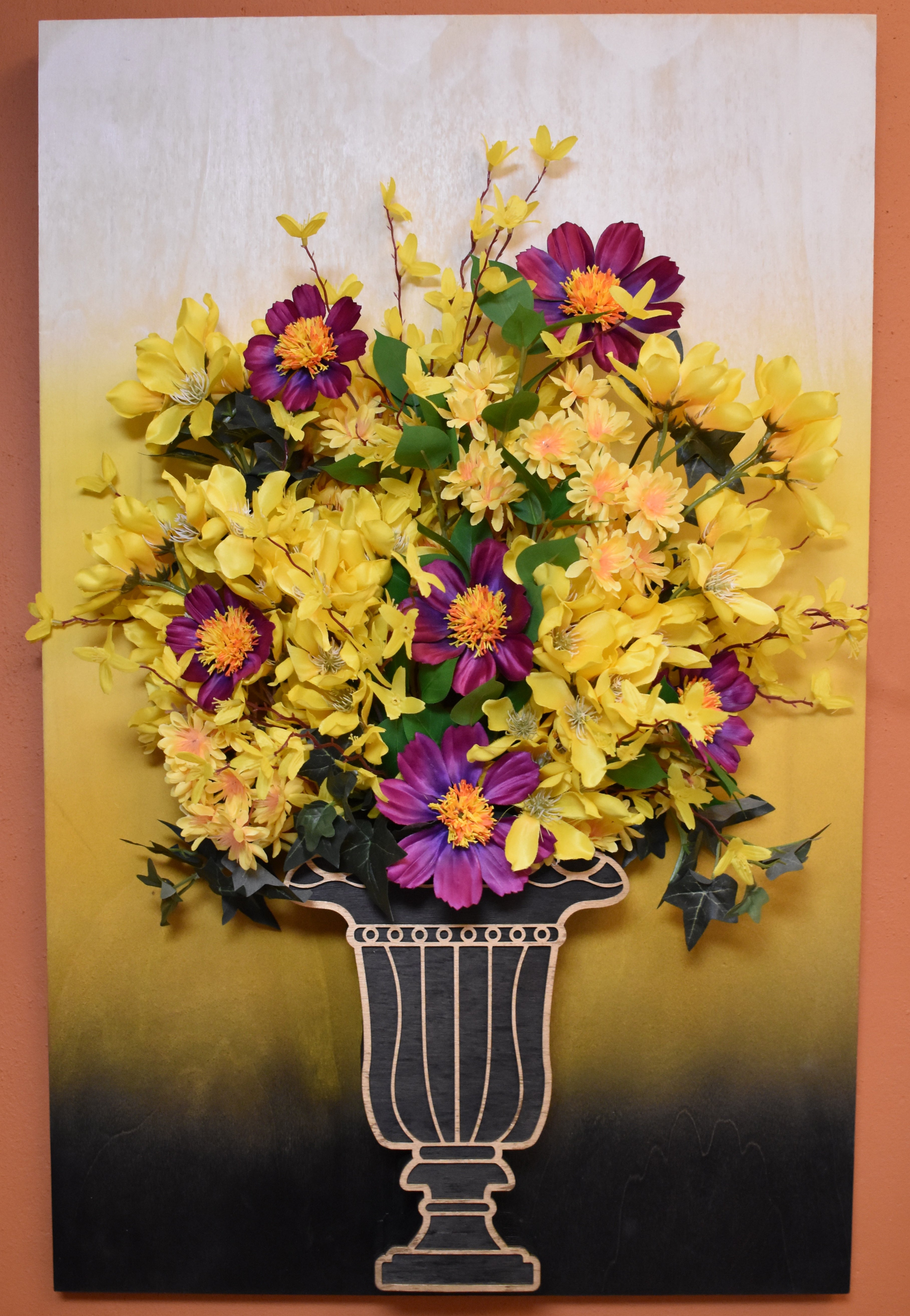 FLORAL RELIEF ART