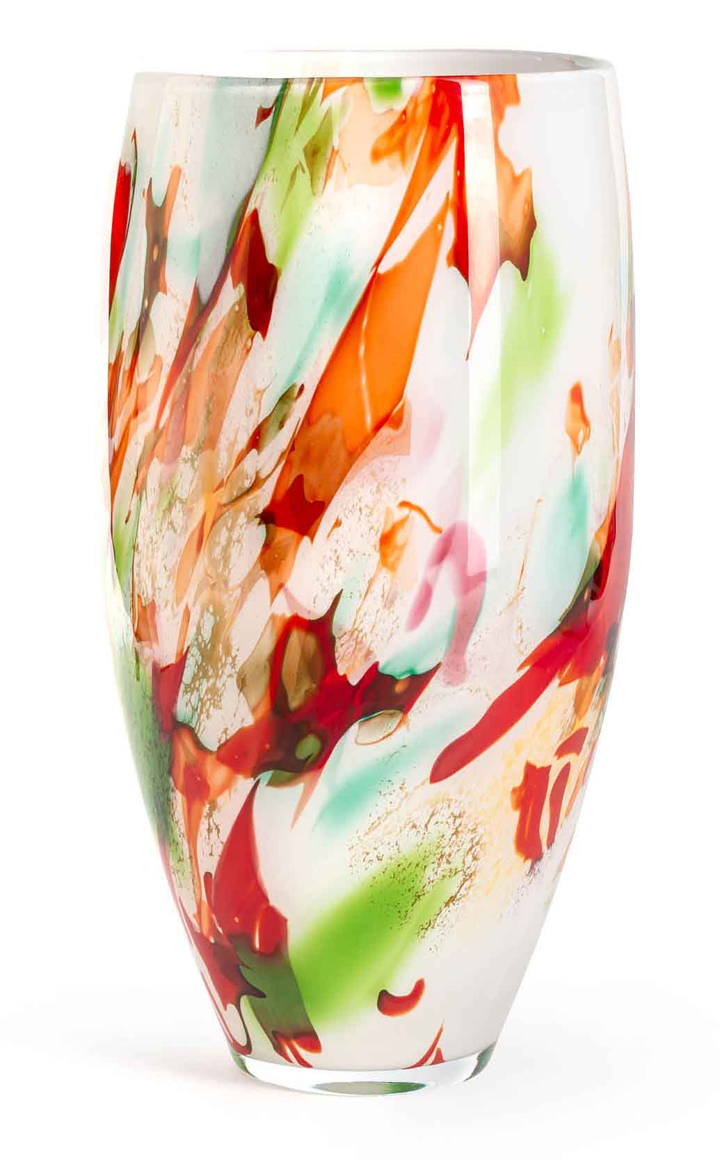 Mondgeblazen Vaas – Color Splash