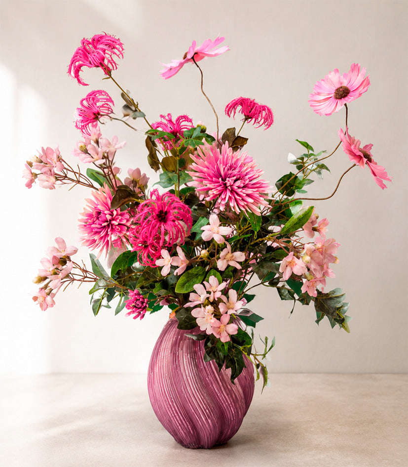 Zijden Boeket - Pink Botanical Dreams